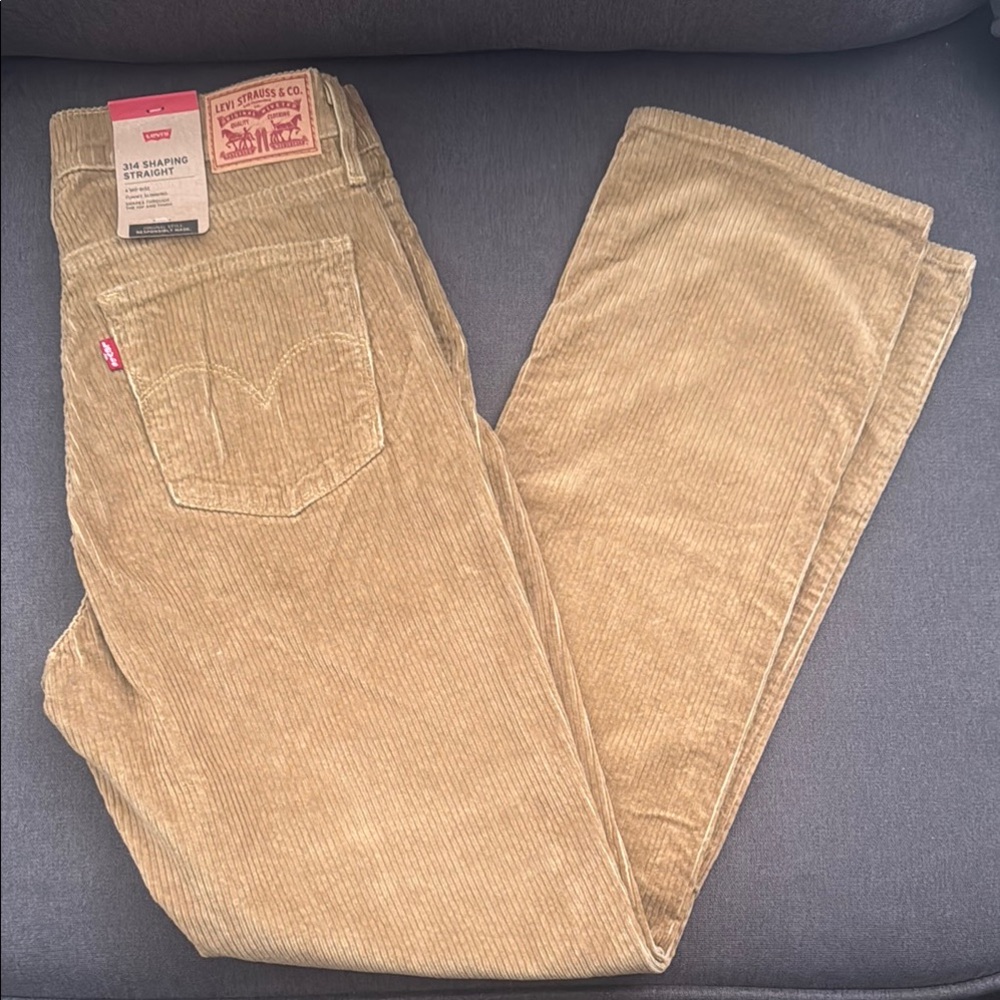 Levi's Tan Corduroy Pants